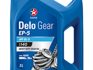 CALTEX DELO HEAVY DUTY GEAR OIL API GL-5 EP-5 SAE-140 3L