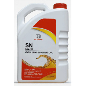 HONDA SN 5W30 FULLY SYNTHETIC GENUINE ENGINE OIL 3.7L