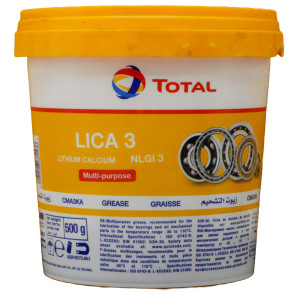TOTAL LICA LITHIUM CALCIUM NLGI-3 MULTI PURPOSE GREASE 500GM