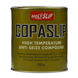 MOLYSLIP COPASLIP HIGH TEMP ANTI SEIZE COMPOUND GREASE 500GM OLD