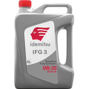 IDEMITSU IFG-3 GASOLINE FULLY SYNTHETIC 0W20 OIL 4L