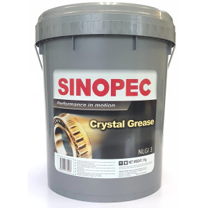 SINOPEC NLGI-3 CRYSTAL GREASE 17KG