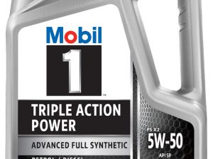 MOBIL1 TRIPLE ACTION POWER ADVANCED FULL SYNTHETIC OIL 5W50 4L